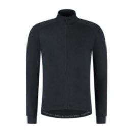 Vyriškas dviratininko džemperis ilgomis rankovėmis Rogelli Essential Light, juodas, XL
