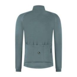 Dviratininko marškinėliai ilgomis rankovėmis Rogelli Essential II, pilkai mėlyni, 2XL