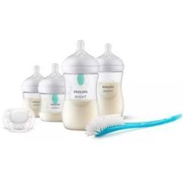 Philips Avent antikolinis kūdikių buteliukų rinkinys su šepetėliu