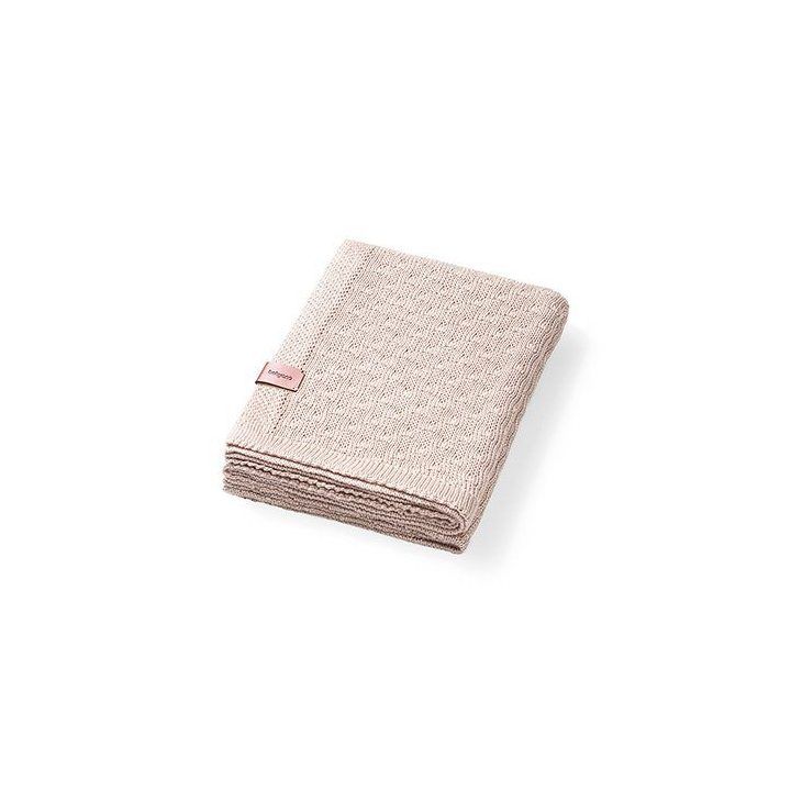 Bambukinis kūdikio pledukas BabyOno, šviesiai smėlio, 75 × 100 cm