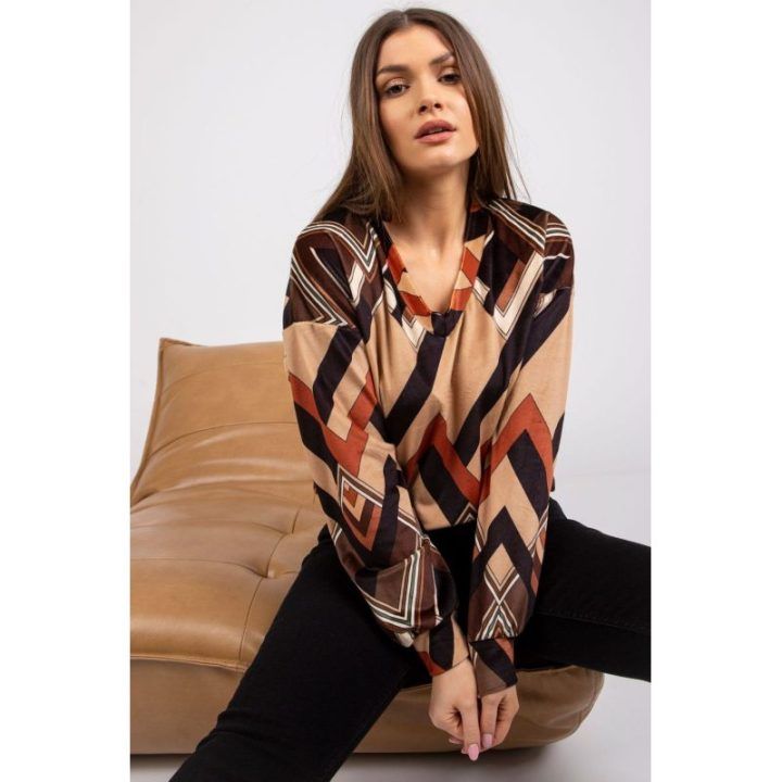 Palaidinė su geometriniu raštu Italy Moda