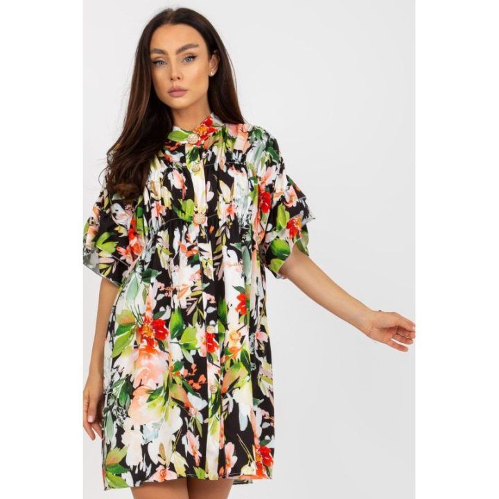 Gėlėta vasarinė suknelė Italy Moda