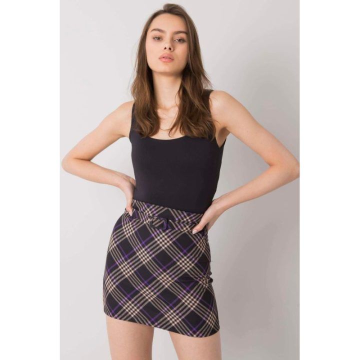 Trumpas languotas sijonas Italy Moda