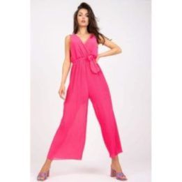 Ryškiai rožinis kombinezonas Italy Moda