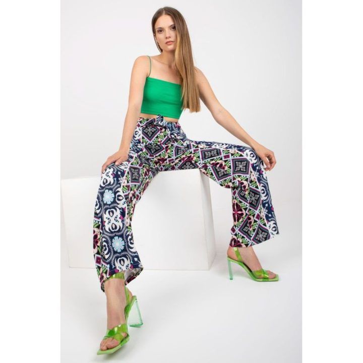 Plačios moteriškos kelnės Italy Moda
