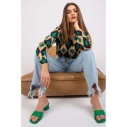 Palaidinė su geometriniu raštu Italy Moda