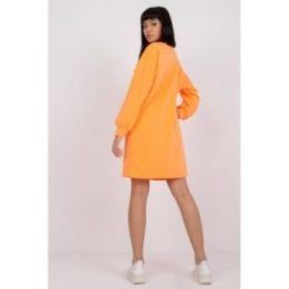 Oranžinė laisvo kirpimo suknelė Ex Moda