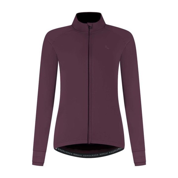 Moteriška dviratininko striukė Rogelli Essential II, violetinė, XL