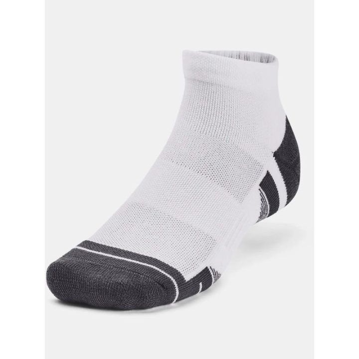 Under Armour kojinės 3 porų rinkinys, baltos ir juodos