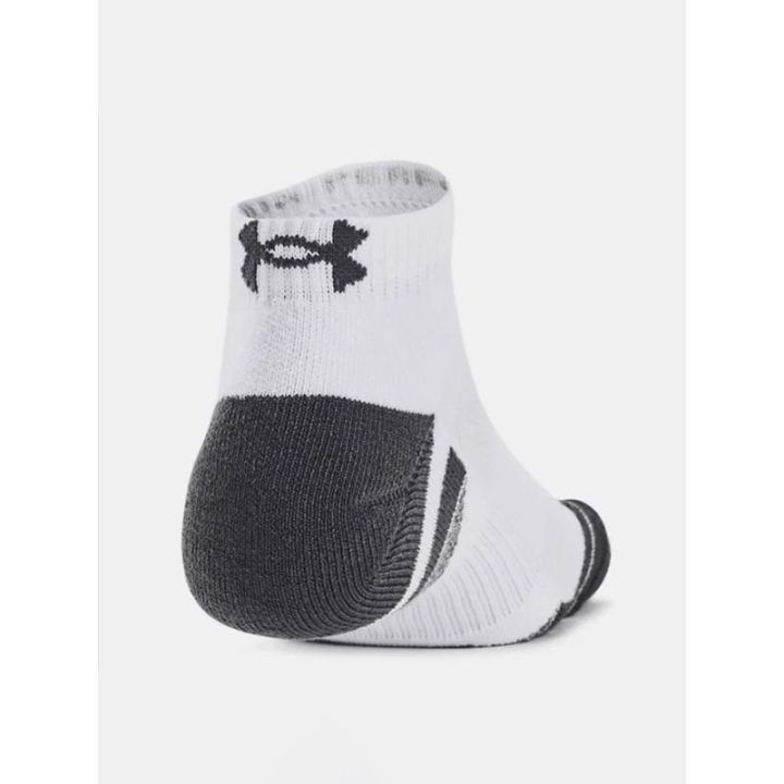 Under Armour kojinės 3 porų rinkinys, baltos ir juodos