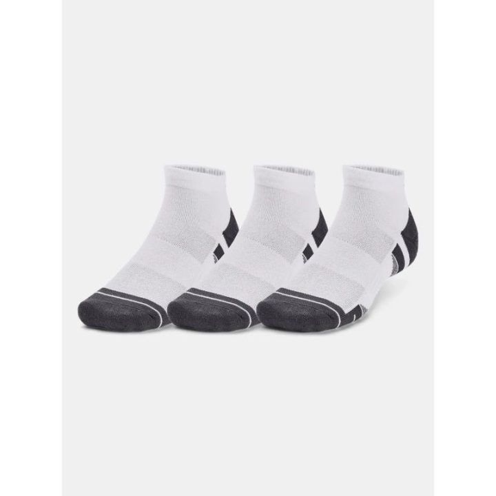 Under Armour kojinės 3 porų rinkinys, baltos ir juodos
