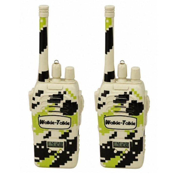 Kariniai vaikiški racijos walkie-talkie USB, 2 vnt