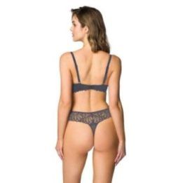 Nėriniuoti stringai Mat – pilka