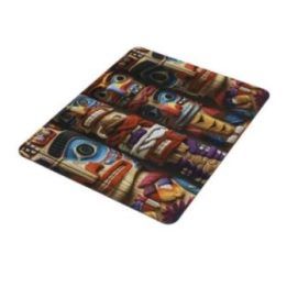 Sbox AMARU M MP-06 pelės kilimėlis 30 x 25 cm, daugiaspalvis