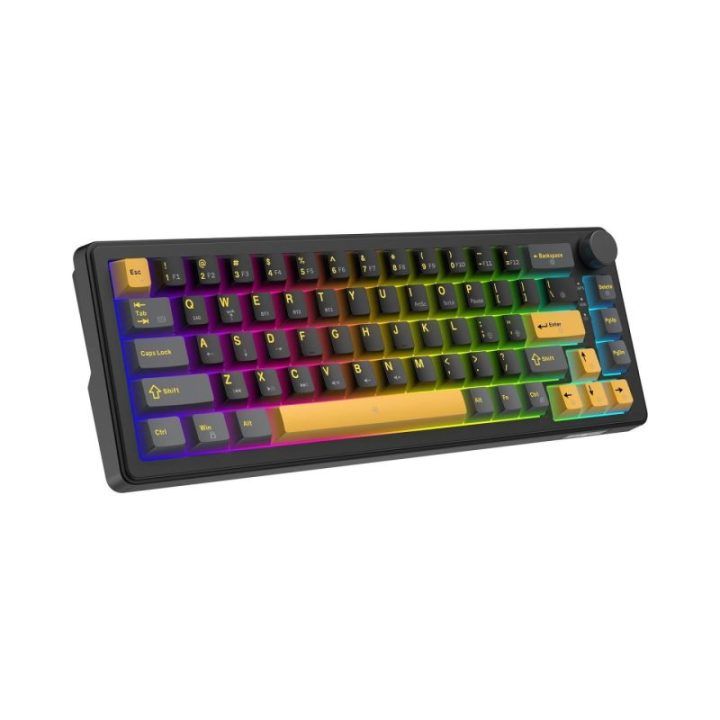 White Shark EXCALIBUR M GK-009151 mechaninė žaidimų klaviatūra, juoda, US