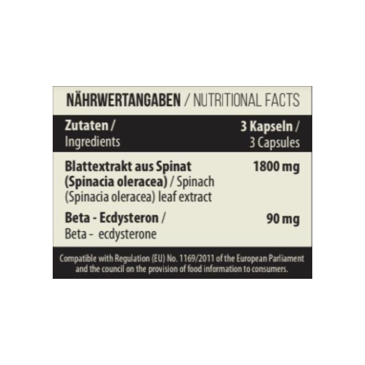 Beta ekdisteronas MST 240 kapsulių