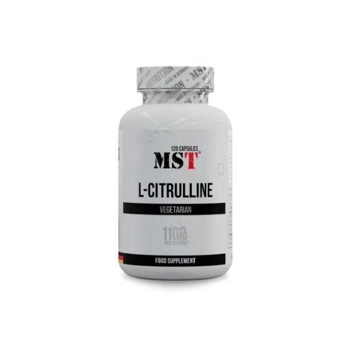 L-citrulino malato kapsulės MST 120 kapsulių