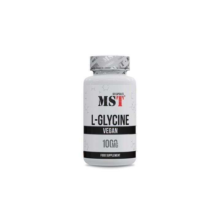 Glicino kapsulės MST 60 kapsulių, 1000 mg