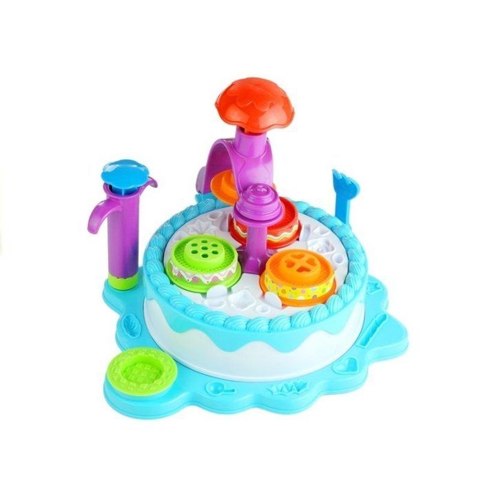 Spalvoto modelino rinkinys „Birthday Party Cake House“