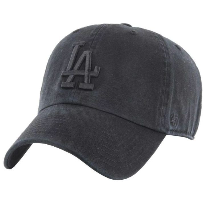 47 Brand MLB Los Angeles Dodgers kepurė, juoda
