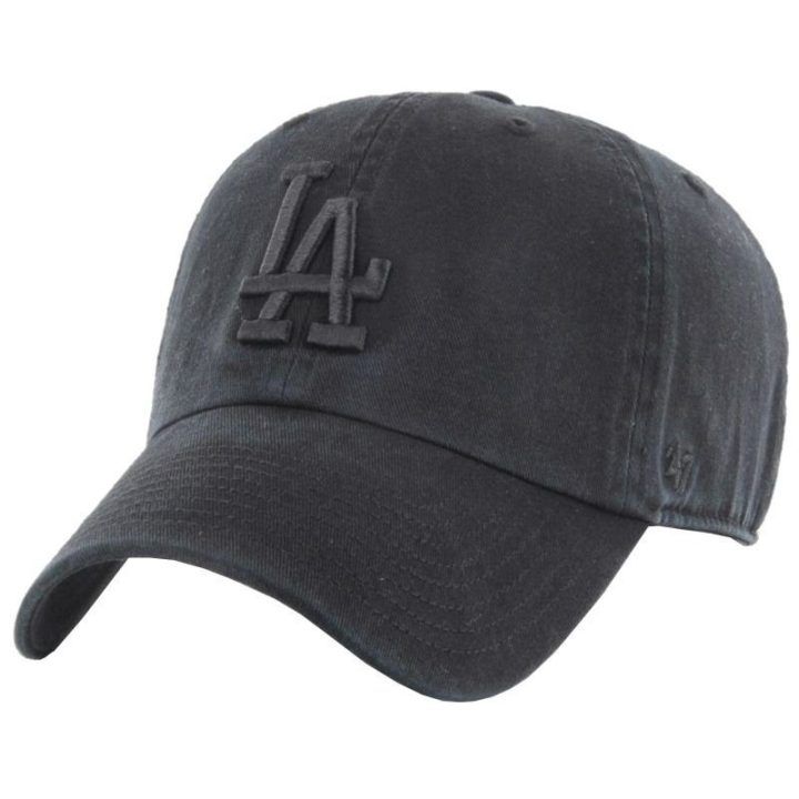 47 Brand MLB Los Angeles Dodgers kepurė, juoda