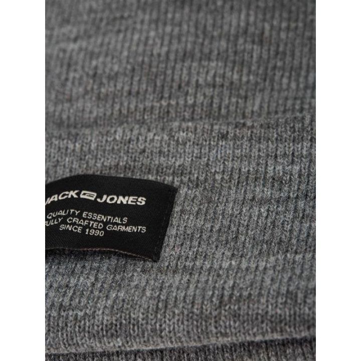 Vyriška kepurė Jack & Jones Jacdna Beanie, pilka