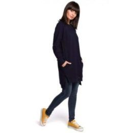 Oversize megztinis su šoninėmis iškirptėmis BeWear