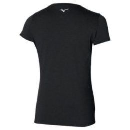 Moteriški marškinėliai Mizuno Impulse Core Tee, juodi