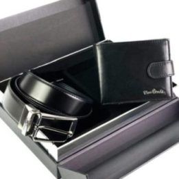 Natūralios odos dovanų rinkinys Pierre Cardin