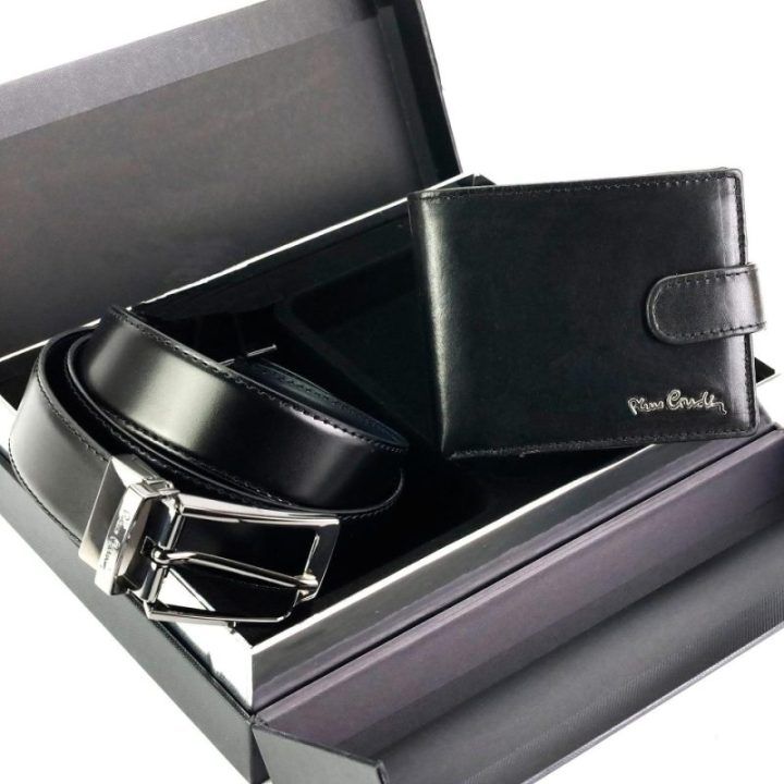 Natūralios odos dovanų rinkinys Pierre Cardin