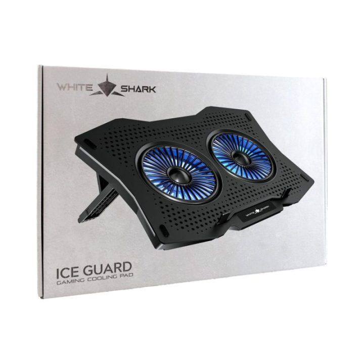 White Shark ICE GUARD GCP-4 nešiojamojo kompiuterio aušinimo stovas