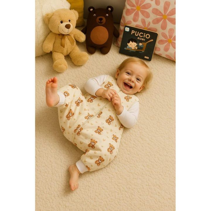 Kūdikio miegmaišis su kojomis TOG 2,5 BOBONO Teddy Love 9–24 mėn