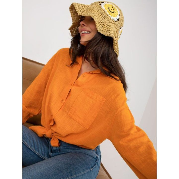 Oranžinė oversize palaidinė Etta