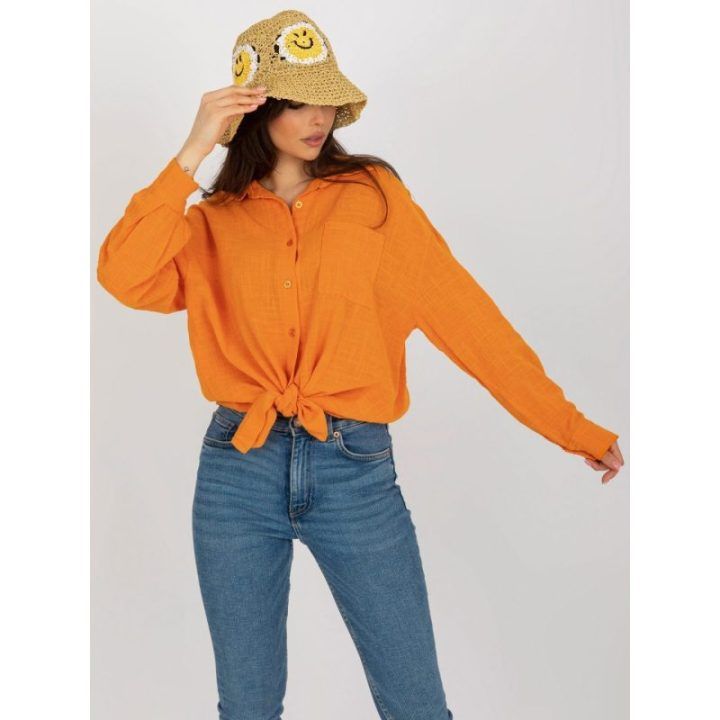Oranžinė oversize palaidinė Etta
