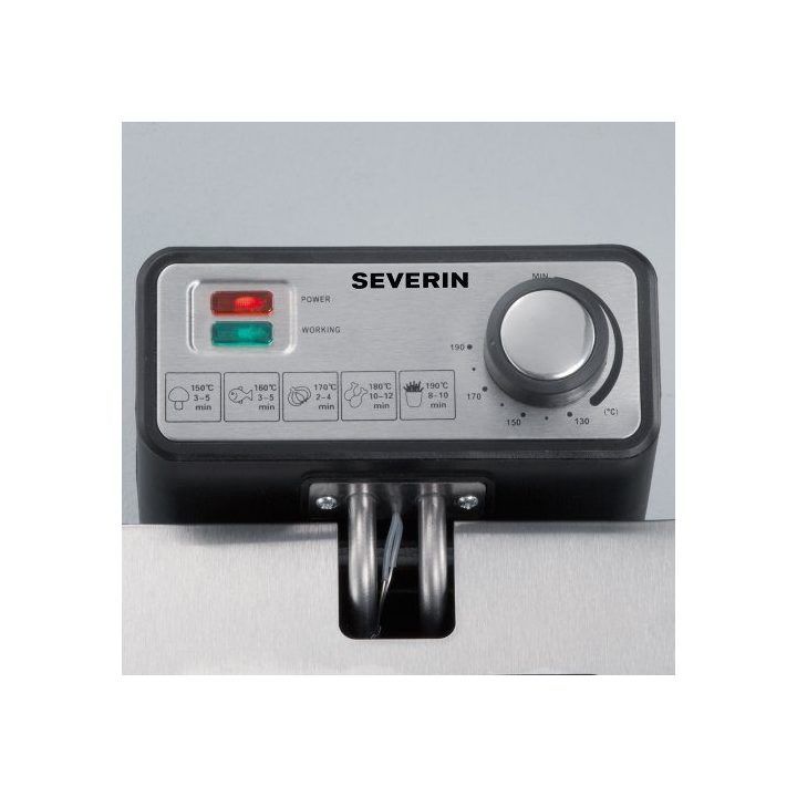 Severin FR 2431 gruzdintuvė, 3 l, 2000 W, nerūdijančio plieno