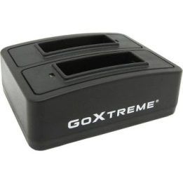 GoXtreme Vision 4K dviguba baterijų įkrovimo stotis, 01492