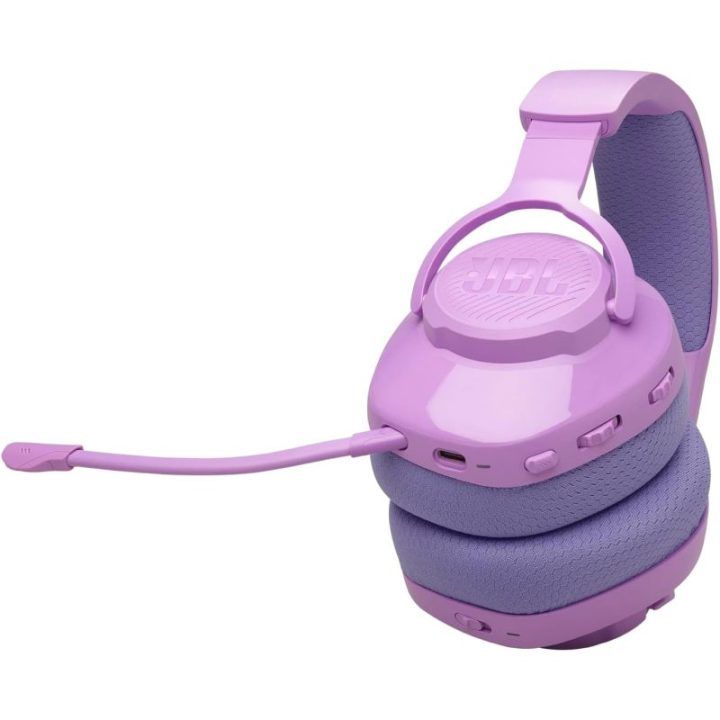 JBL Quantum 360 Wireless belaidės žaidimų ausinės, violetinės