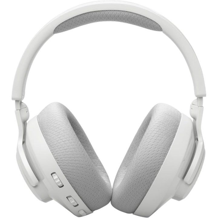 JBL Quantum 360 Wireless belaidės žaidimų ausinės, baltos