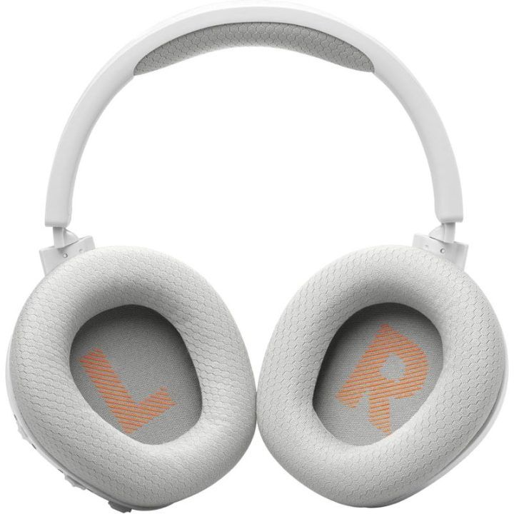 JBL Quantum 360 Wireless belaidės žaidimų ausinės, baltos