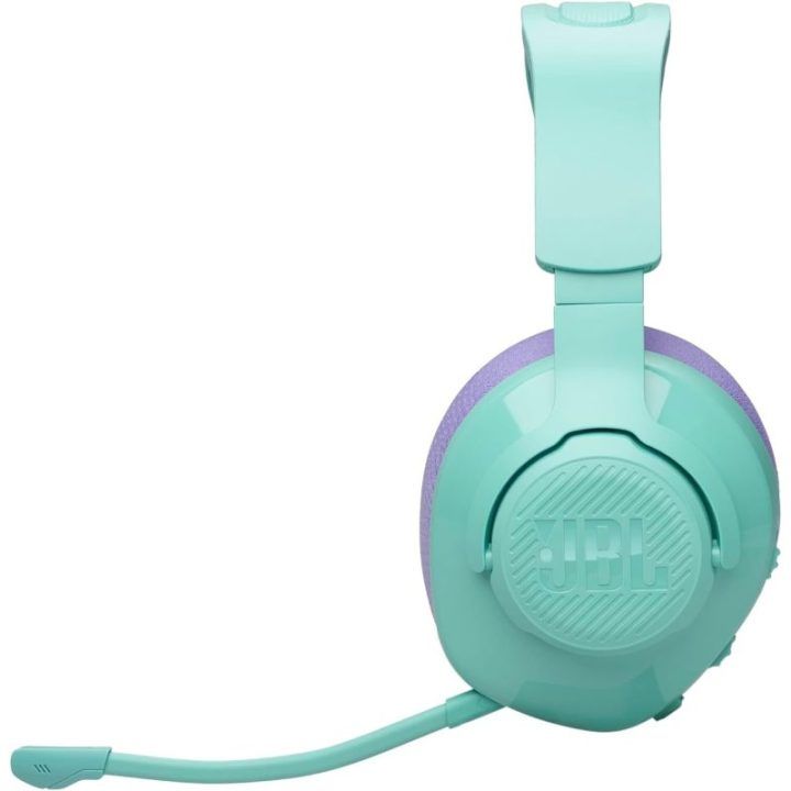 JBL Quantum 360 Wireless žaidimų ausinės, žalsvai mėlynos