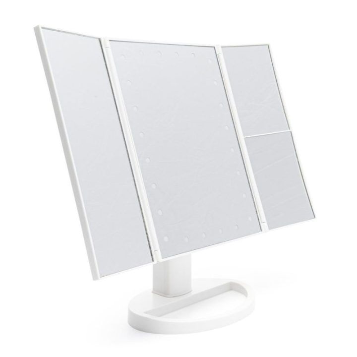 Rio MMFD-WH-EU/1,3 LED kosmetinis veidrodis su jutikliniu valdymu, baltas