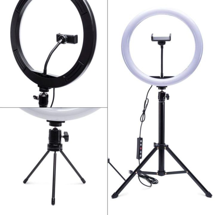 Rio RL12-EU/1,4 30 cm RGB žiedinė studijinė lemputė