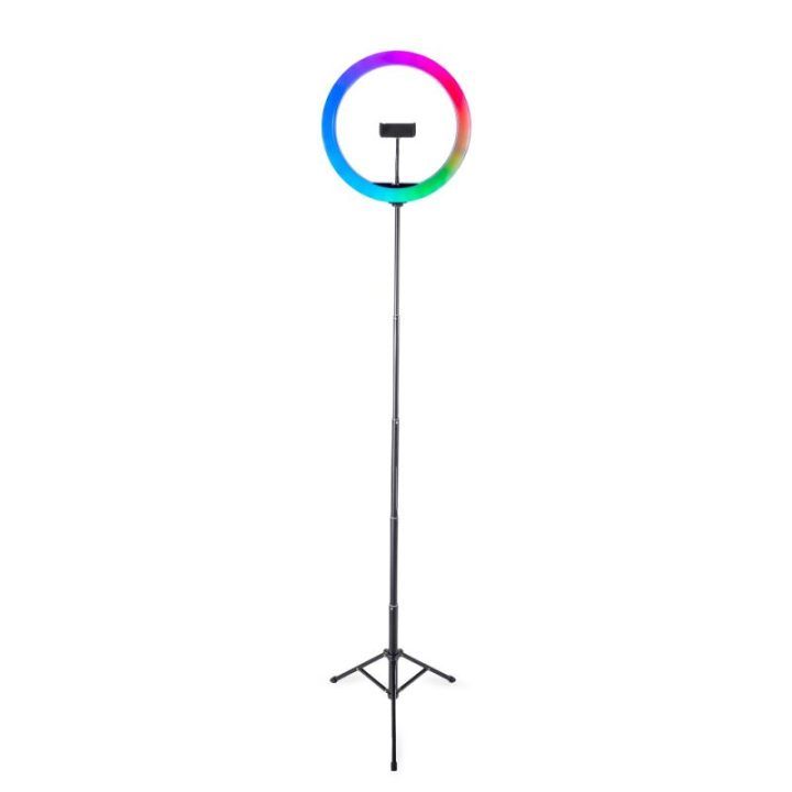Rio RL12-EU/1,4 30 cm RGB žiedinė studijinė lemputė