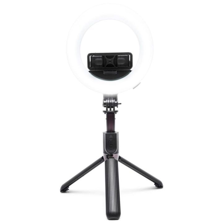 Rio RLRC-EU/1,3 15 cm žiedinė lemputė „Beauty & Vlogging“ su trikojiu