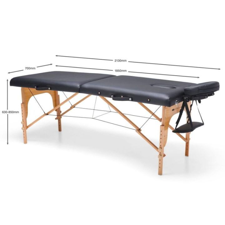 Rio MATA-EU/1.0 profesionalus itin lengvas nešiojamas masažo stalas, 70 cm