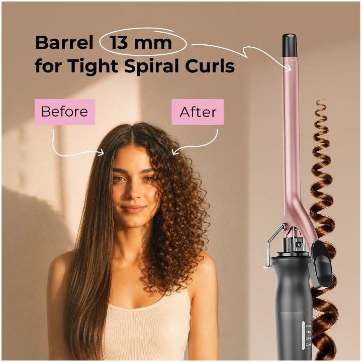 Ray Battler RB 6565 plaukų garbanojimo žnyplės 13 mm