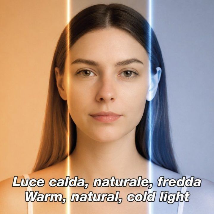 Beper P302VIS051 LED stalo veidrodis su 90° pakreipimu