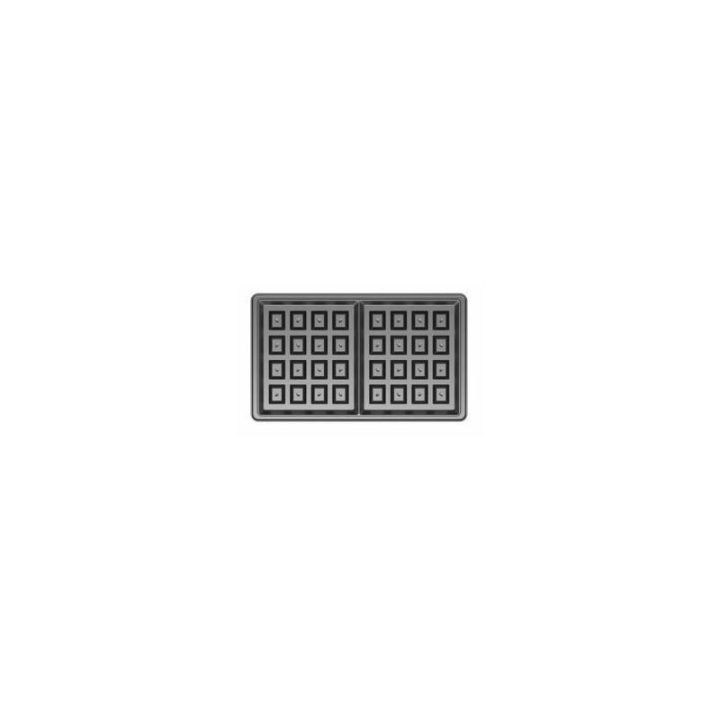 Brock SSM 6004 RD 4 viename sumuštinių ir vaflių keptuvė-grilis, 750 W, raudona