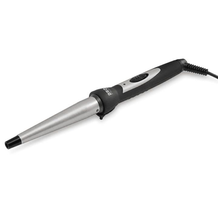Brock HC 1325 BK kūginės garbanojimo žnyplės, juodos