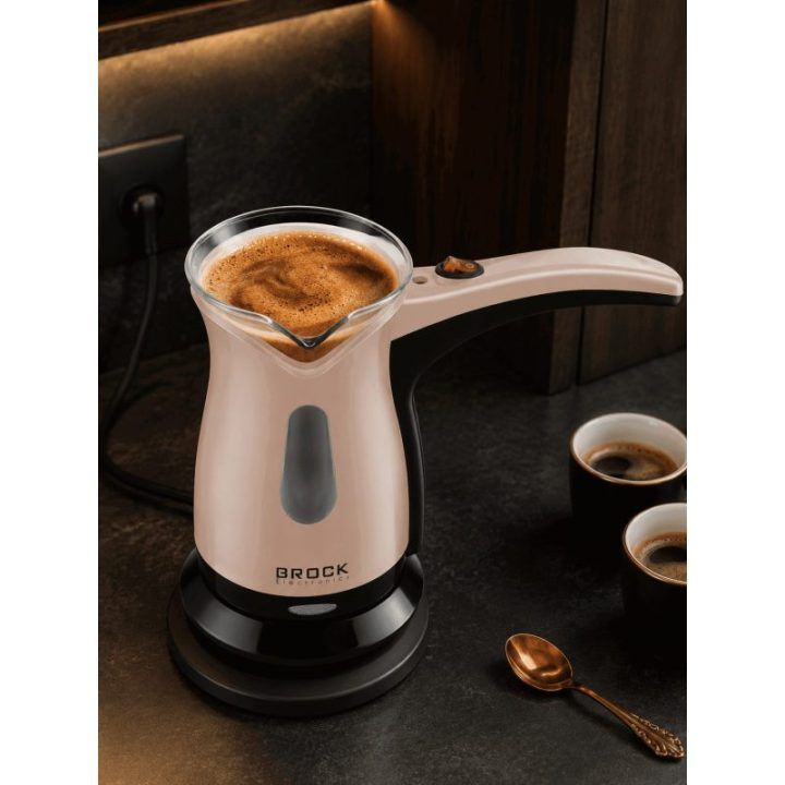 Brock ECP 106 turkiškos kavos aparatas, 0,5 l, 500 W, kreminis/juodas